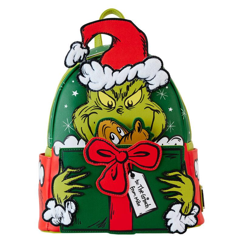 Loungefly Dr. Seuss How the Grinch Stole Christmas! Santa Mini backpack - Ginga Toys