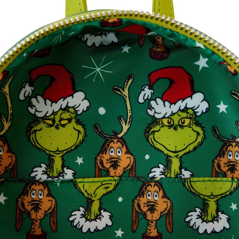 Loungefly Dr. Seuss How the Grinch Stole Christmas! Santa Mini backpack - Ginga Toys