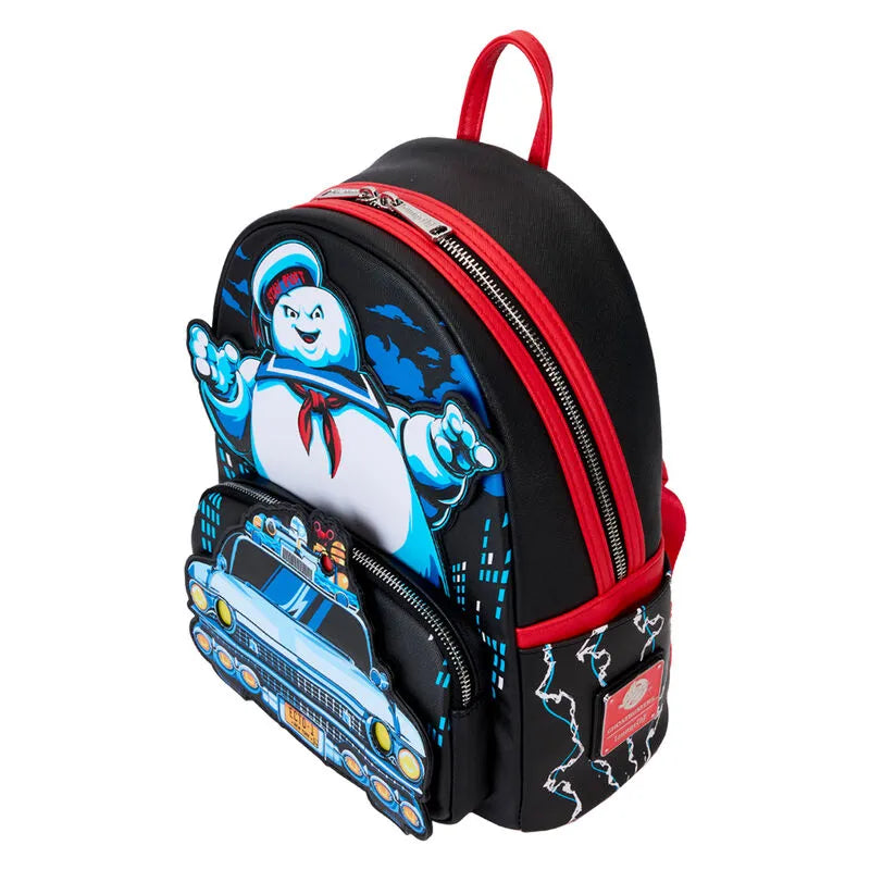 Loungefly Ghostbusters Stay Puft Ecto-1 Light Up Mini Backpack - Ginga Toys