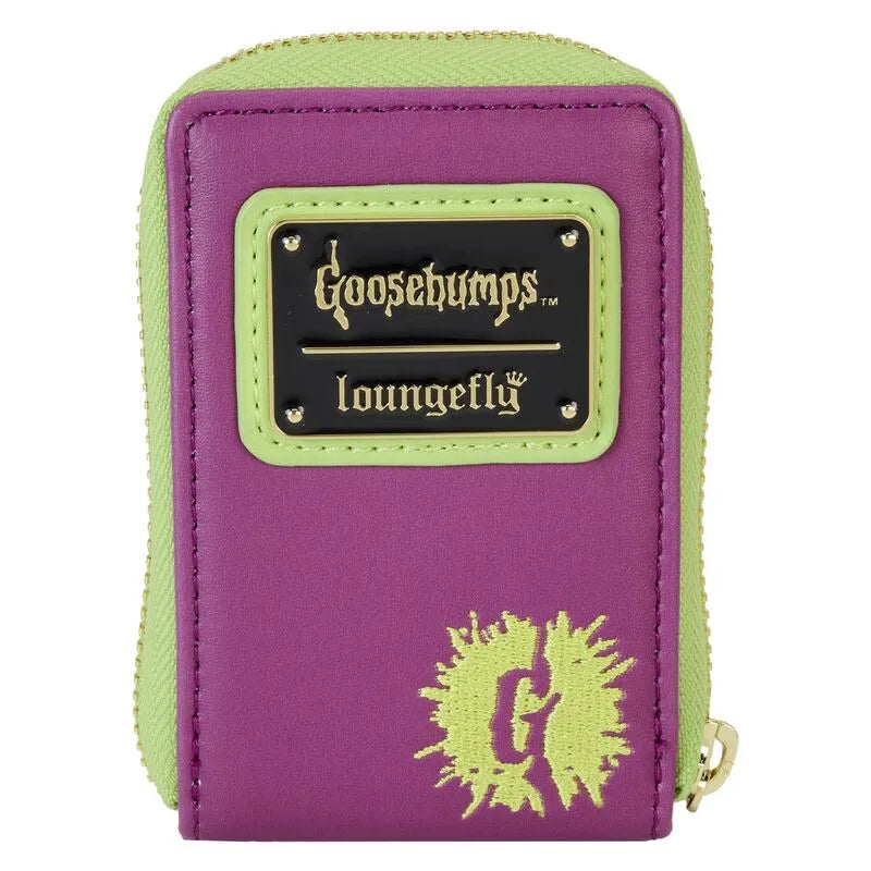 Loungefly Goosebumps Night Of The Living Dummy Book Cover Accordion Zip Around Wallet - Ginga Toys