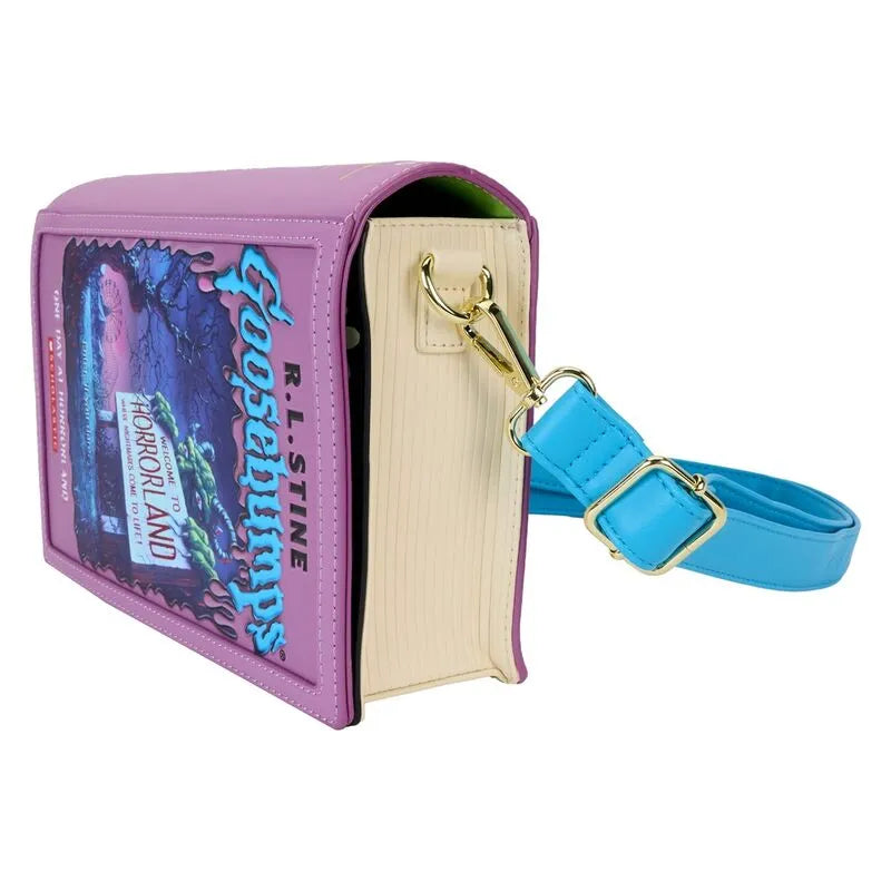 Loungefly Goosebumps One Day at Horrorland Book Crossbody Bag - Ginga Toys