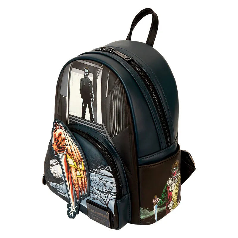 Loungefly Halloween Michael Myers Jack-O'-Lantern Glow Mini Backpack - Ginga Toys