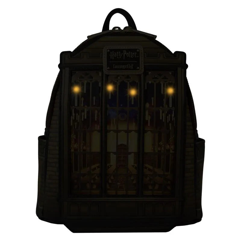 Loungefly Harry Potter Hogwarts Great Hall Light Up Mini Backpack - Ginga Toys