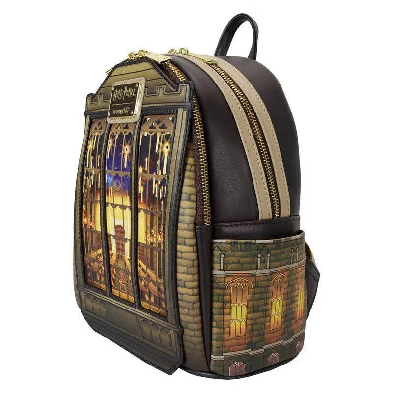 Loungefly Harry Potter Hogwarts Great Hall Light Up Mini Backpack - Ginga Toys