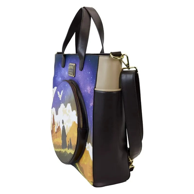 Loungefly Harry Potter Hogwarts Starry Sky Convertible Backpack & Tote Bag - Ginga Toys