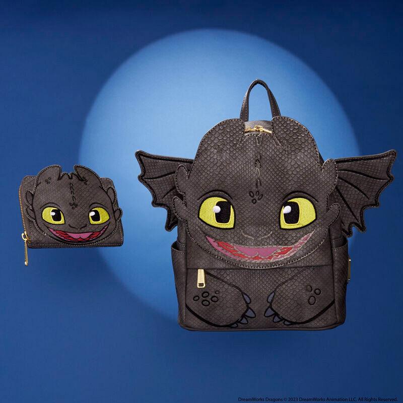 Loungefly How to Train Your Dragon Toothless Cosplay Mini Backpack - Loungefly - Ginga Toys