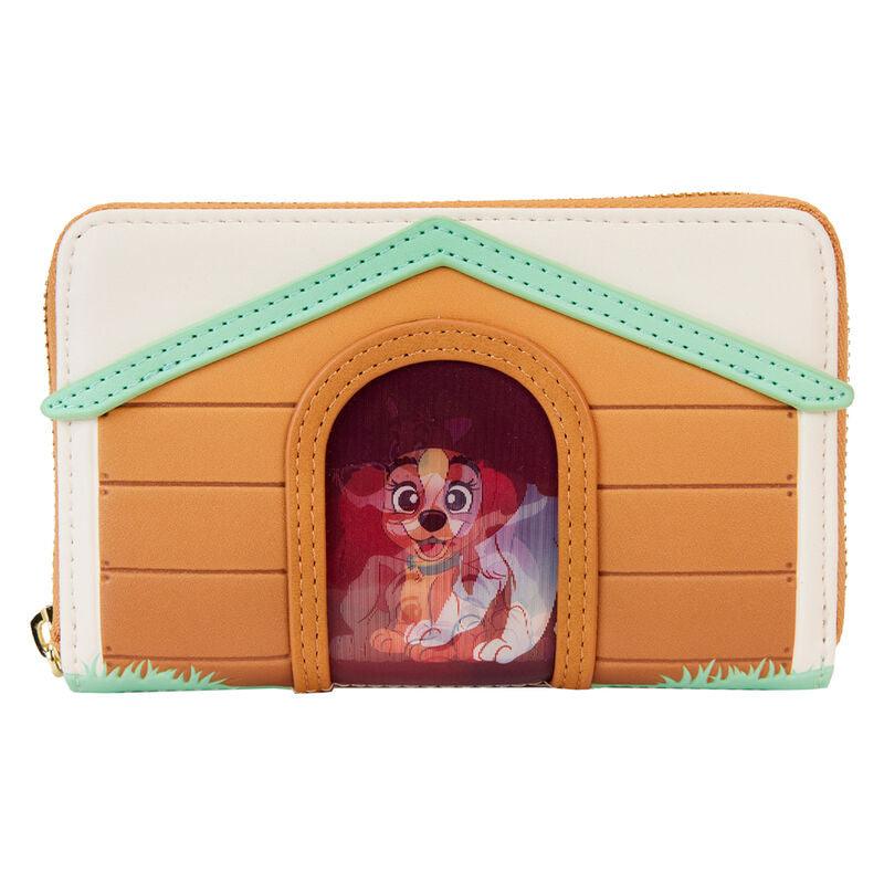 Loungefly I Heart Disney Dogs Doghouse Triple Lenticular Zip Around Wallet - Loungefly - Ginga Toys