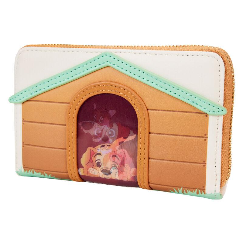 Loungefly I Heart Disney Dogs Doghouse Triple Lenticular Zip Around Wallet - Loungefly - Ginga Toys