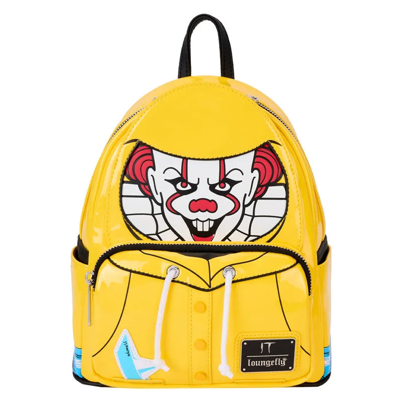 Loungefly It Pennywise Raincoat Cosplay Glow Mini Backpack - Ginga Toys