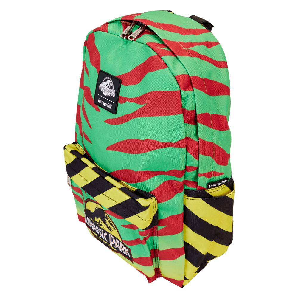 Loungefly Jurassic Park Tour Vehicle Print Nylon Backpack - Ginga Toys