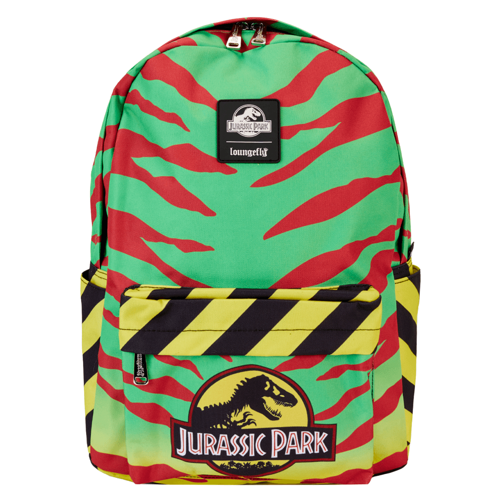 Loungefly Jurassic Park Tour Vehicle Print Nylon Backpack - Ginga Toys