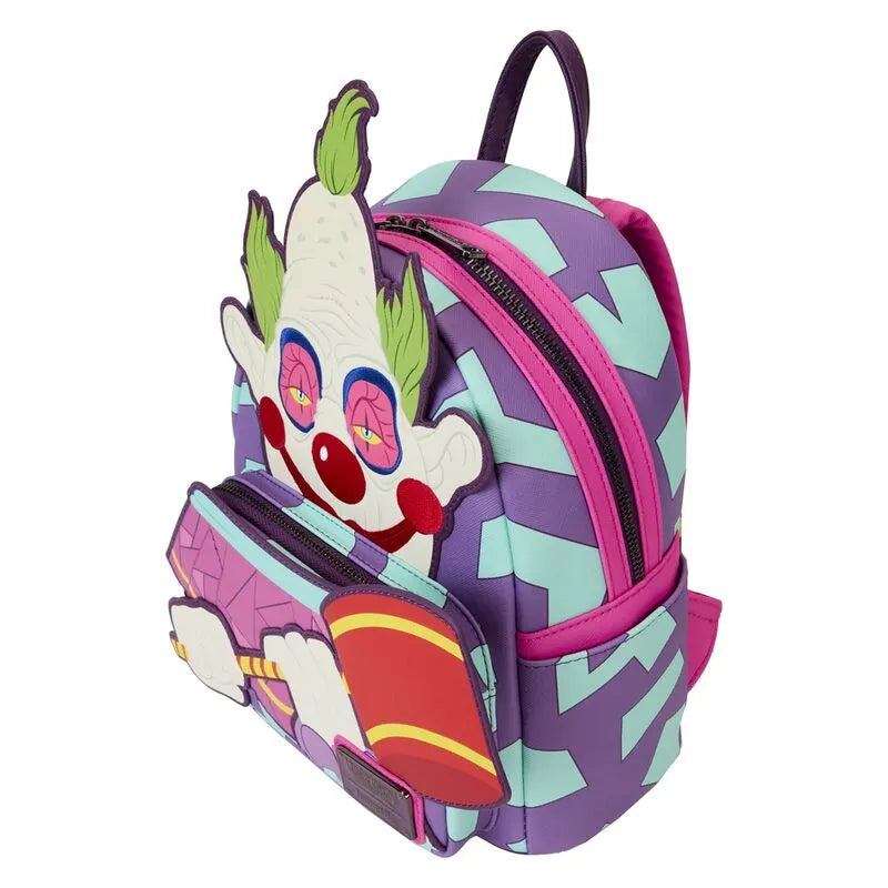 Loungefly Killer Klowns from Outer Space Jumbo Cosplay Glow Mini Backpack - Ginga Toys