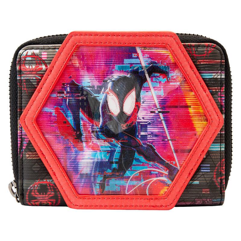 Loungefly Marvel Across the Spider-Verse Lenticular Zip Around Wallet - Loungefly - Ginga Toys