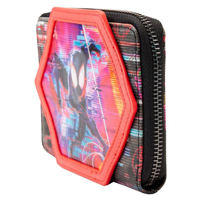 Loungefly Marvel Across the Spider-Verse Lenticular Zip Around Wallet - Loungefly - Ginga Toys