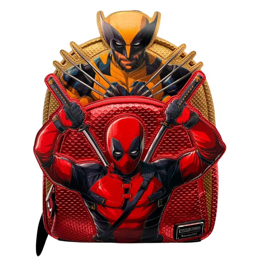 Loungefly Marvel Deadpool & Wolverine Mini Backpack - Ginga Toys