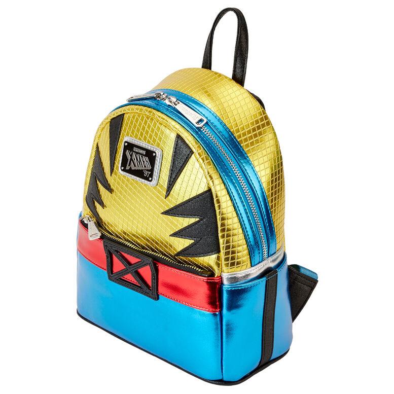 Loungefly Marvel Metallic X-Men Wolverine Cosplay Mini Backpack - Loungefly - Ginga Toys