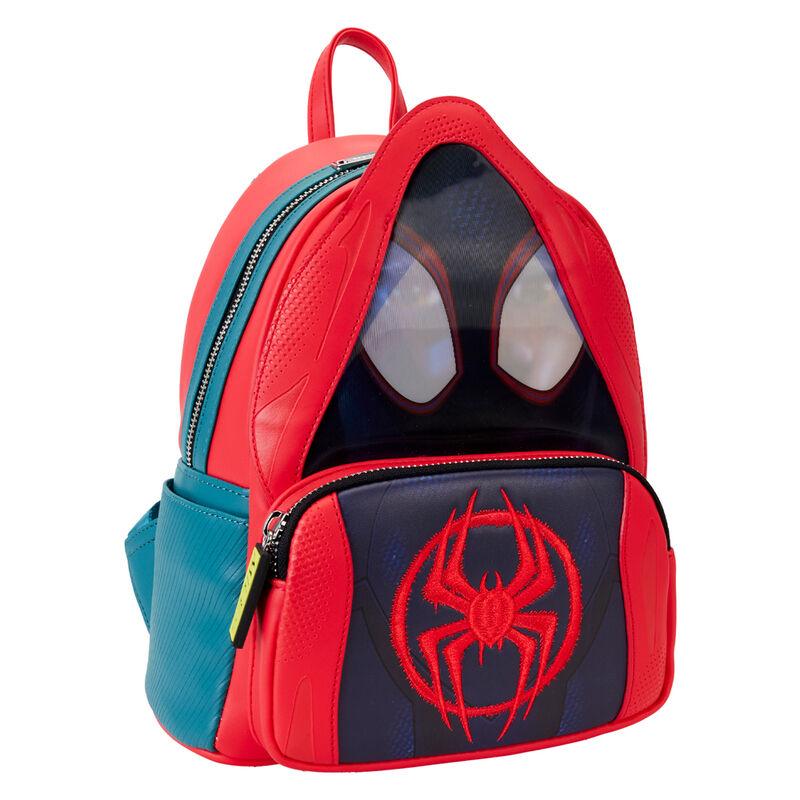 Loungefly Marvel Spider-Verse Miles Morales Hoodie Cosplay Mini Backpack - Ginga Toys