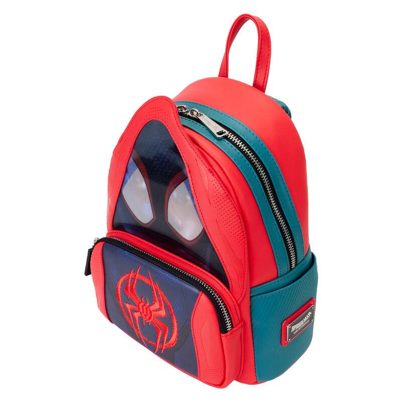 Loungefly Marvel Spider-Verse Miles Morales Hoodie Cosplay Mini Backpack - Ginga Toys