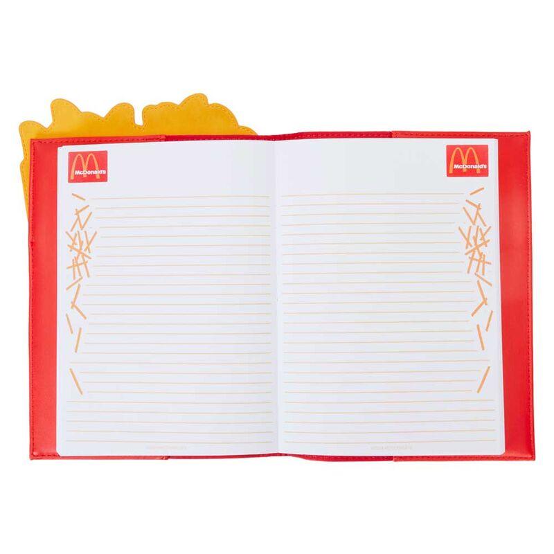 Loungefly McDonald's French Fries Refillable Stationery Journal - Ginga Toys