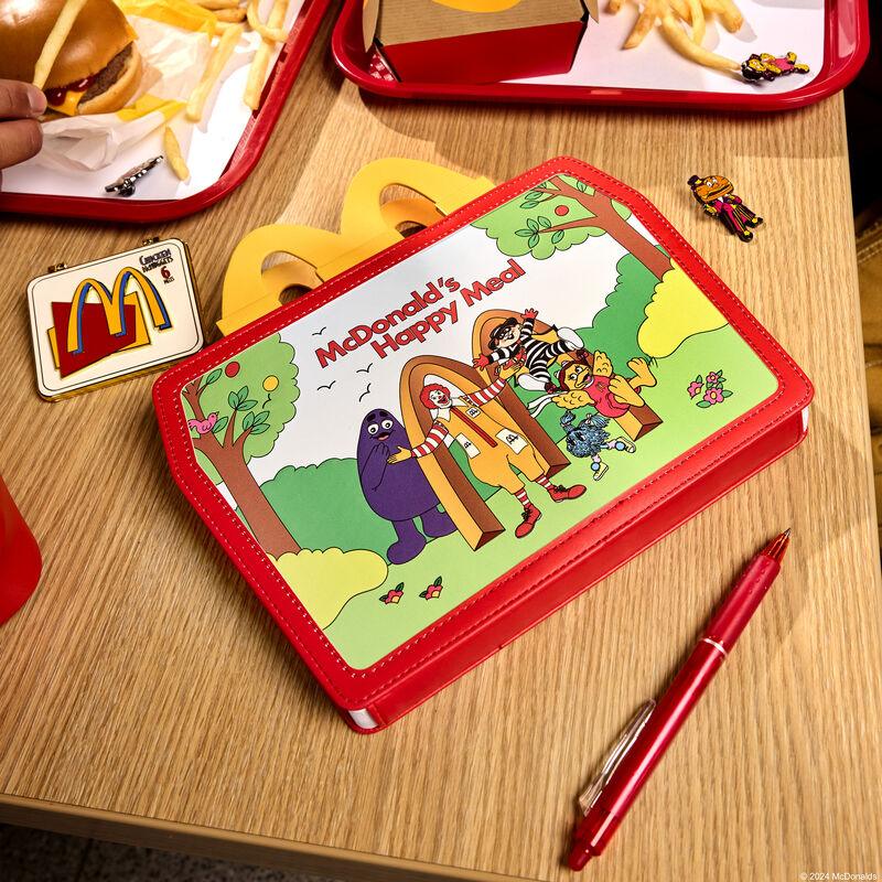 Loungefly McDonald's Vintage Happy Meal Lunchbox Stationery Journal - Ginga Toys