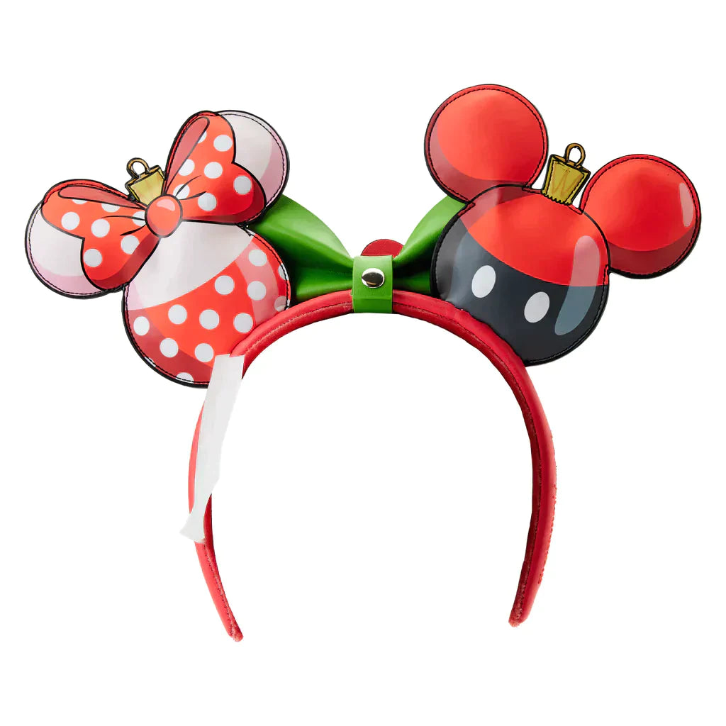 Loungefly Mickey & Minnie Mouse Ornament Ear Headband - Loungefly - Ginga Toys