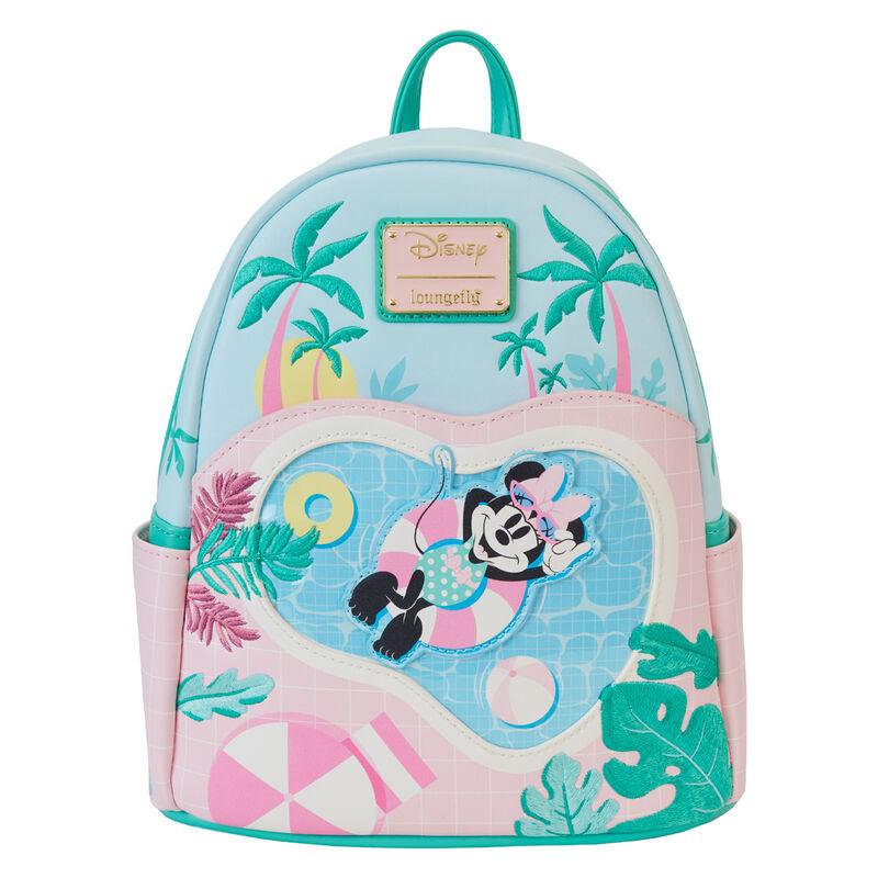 Loungefly Minnie Mouse Vacation Style Poolside Mini Backpack - Ginga Toys