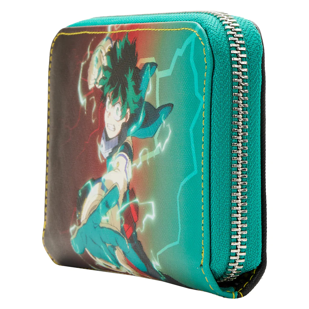 Loungefly My Hero Academia Deku Zip Around Wallet - Loungefly - Ginga Toys