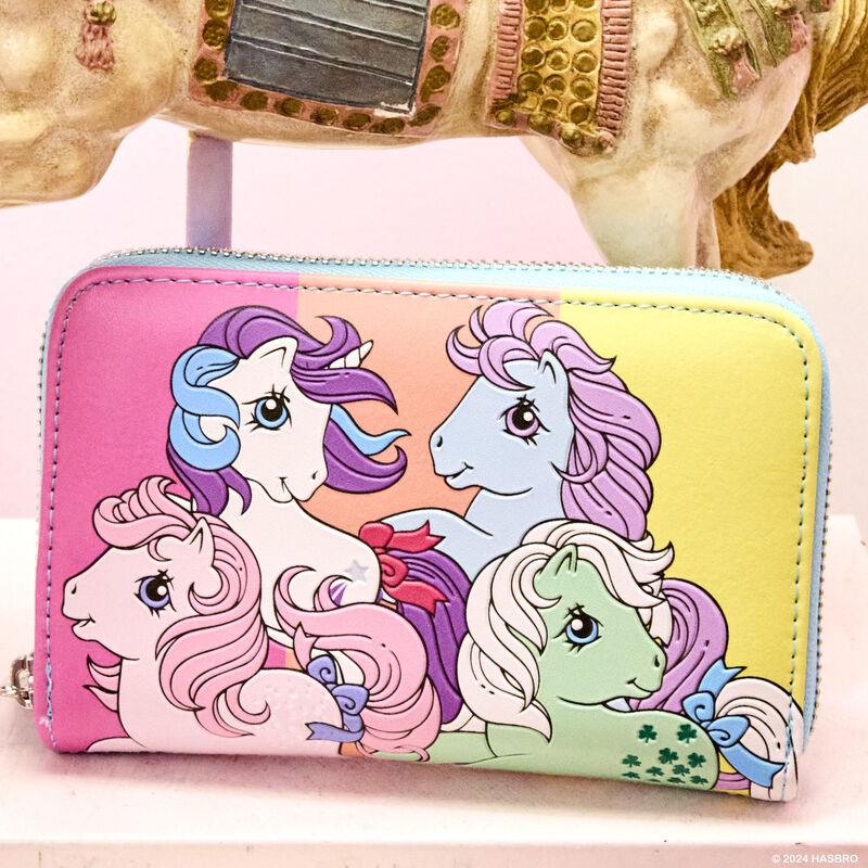 Loungefly My Little Pony Colour Block Zip Around Wallet - Ginga Toys