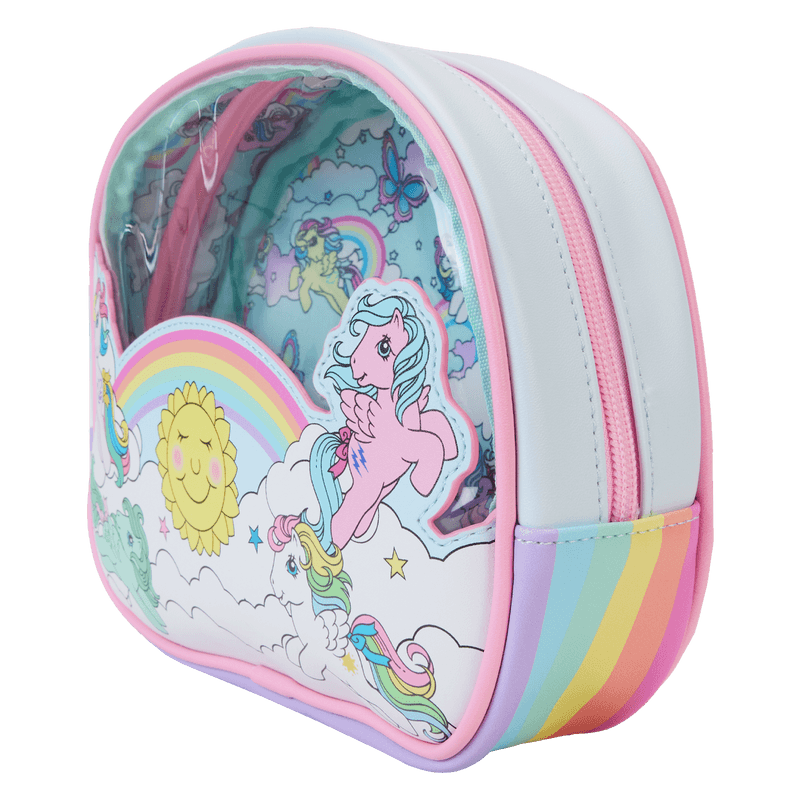 Loungefly My Little Pony Sky Scene 3-Piece Cosmetic Bag Set - Ginga Toys