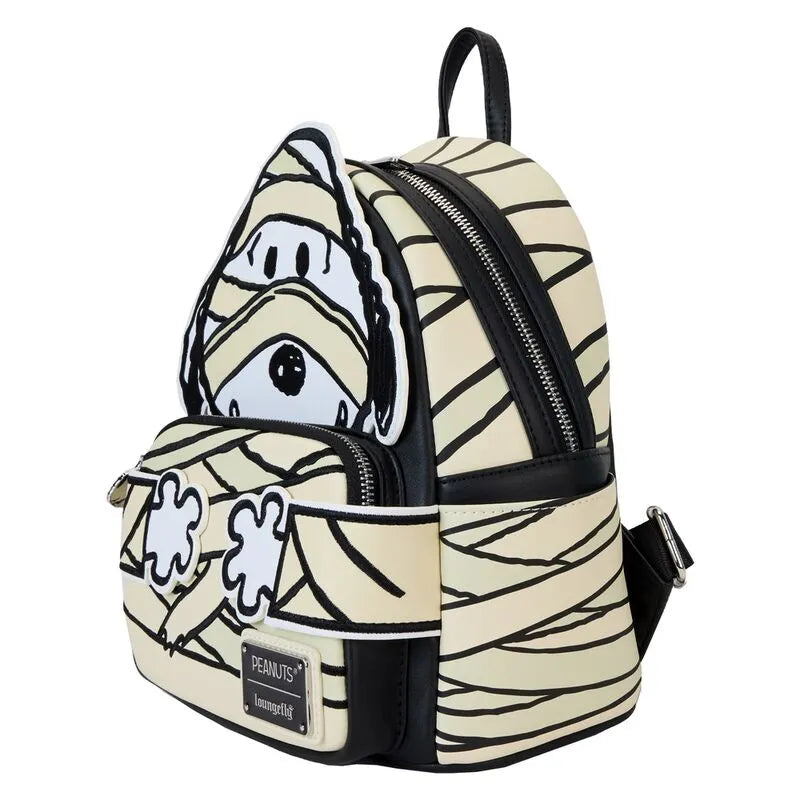 Loungefly Peanuts Snoopy Mummy Cosplay Glow Mini Backpack - Ginga Toys