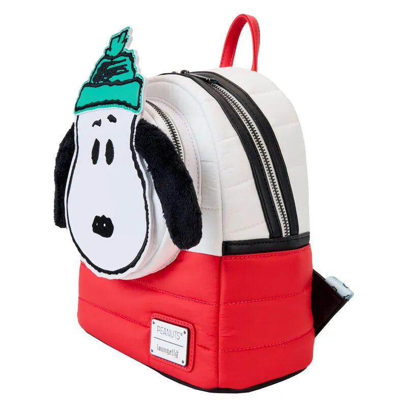 Loungefly Peanuts Snoopy Snow Day Mini Backpack - Ginga Toys