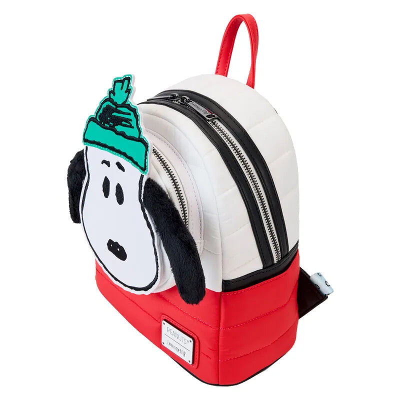 Loungefly Peanuts Snoopy Snow Day Mini Backpack - Ginga Toys