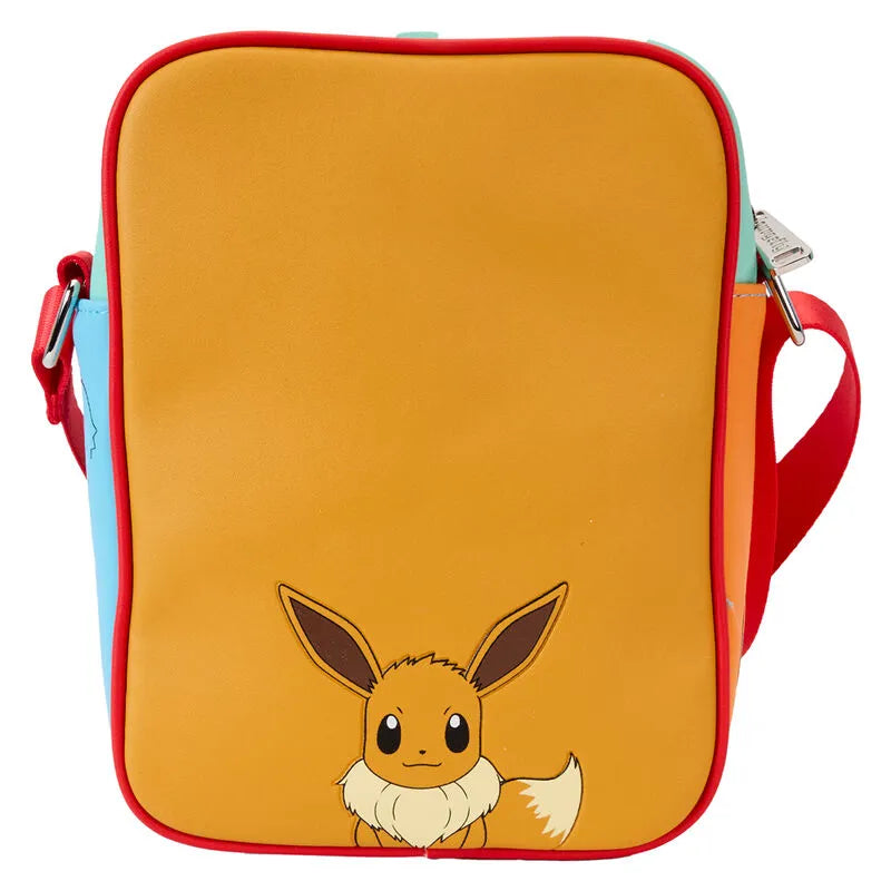 Loungefly Pokémon Color Block Starters Crossbody Bag - Ginga Toys