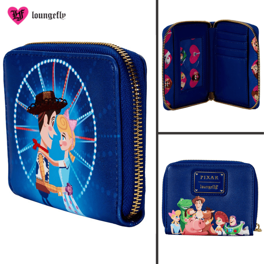 Loungefly X Disney Toy Story Ferris Wheel Movie Moment Zip Around Wallet - Loungefly - Ginga Toys