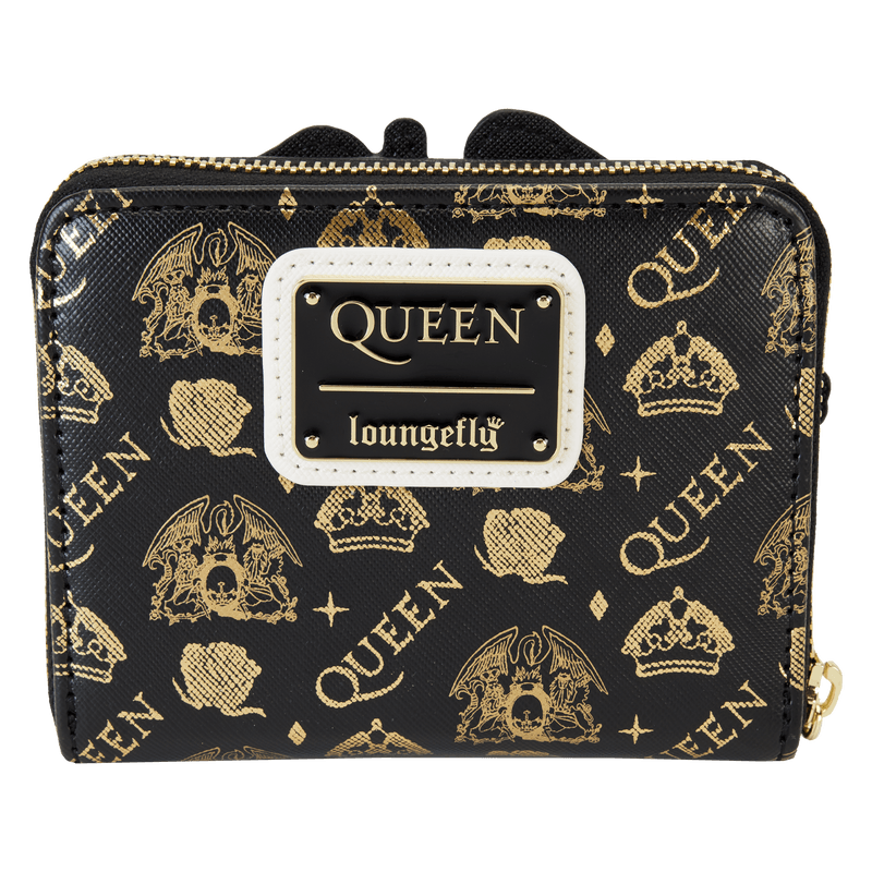 Loungefly Queen Crest Logo Zip Around Wallet - Ginga Toys