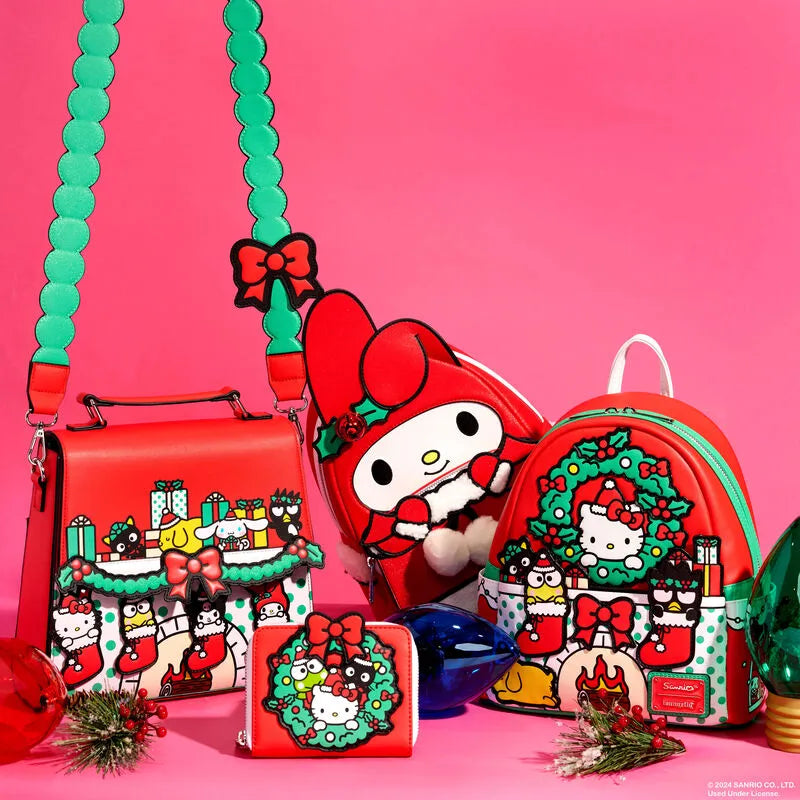 Loungefly Sanrio Christmas Stocking Gifts Mini Backpack - Ginga Toys