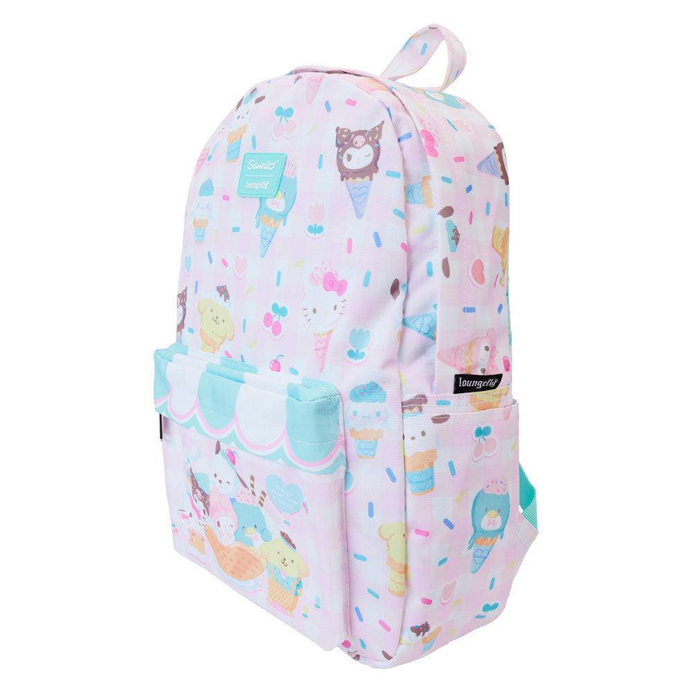 Loungefly Sanrio Hello Kitty & Friends Sweets AOP Nylon Backpack - Ginga Toys