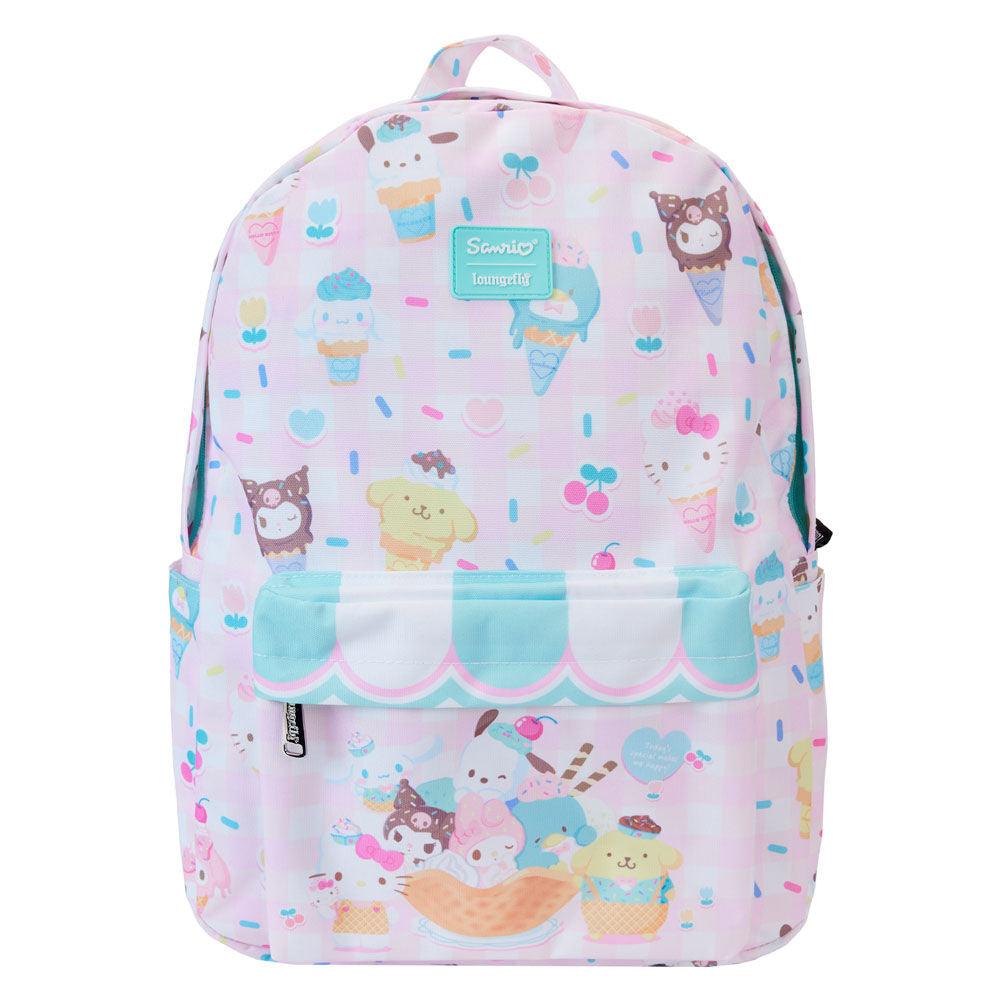 Loungefly Sanrio Hello Kitty & Friends Sweets AOP Nylon Backpack - Ginga Toys