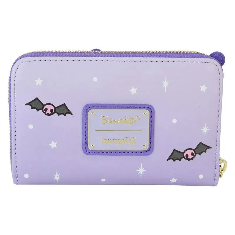 Loungefly Sanrio Kuromi & My Melody Glow Zip Around Wallet - Ginga Toys