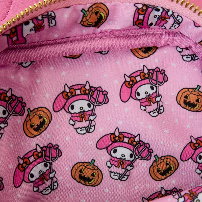 Loungefly Sanrio My Melody Pumpkin Crossbuddies® Cosplay Crossbody Bag with Coin Bag - Ginga Toys