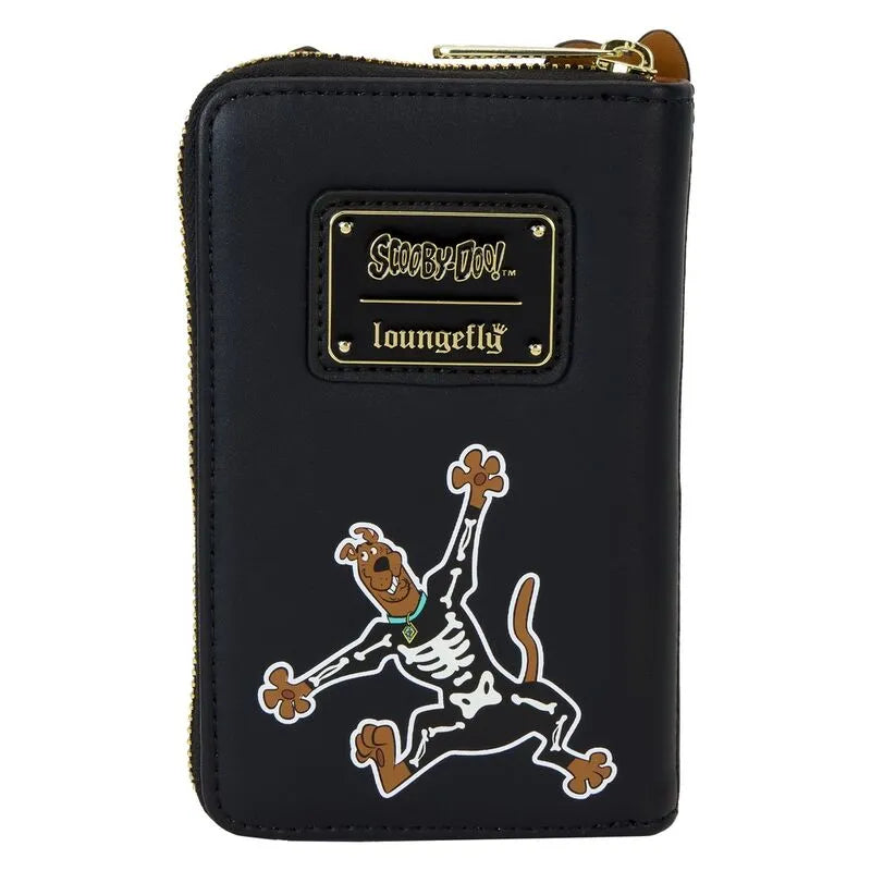 Loungefly Scooby-Doo Skeleton Cosplay Glow Zip Around Wallet - Ginga Toys