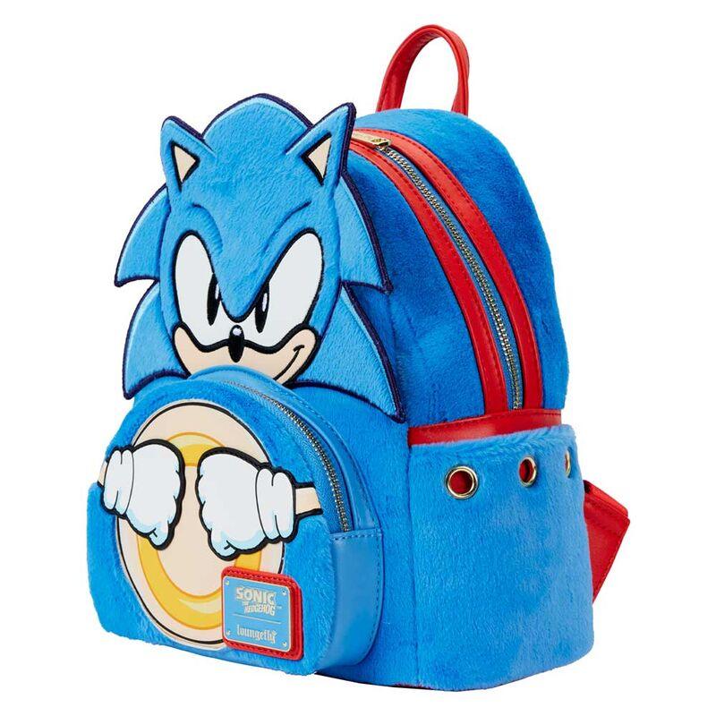 Loungefly Sonic the Hedgehog Classic Cosplay Plush Mini Backpack - Ginga Toys