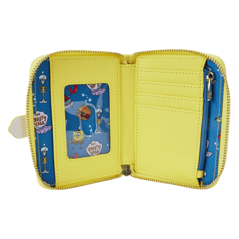 Loungefly SpongeBob SquarePants 25th Cosplay Zip Around Wallet - Ginga Toys