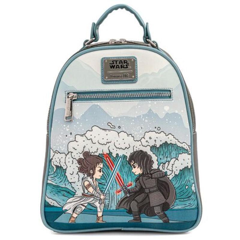 Loungefly Star Wars - Kylo Ren & Rey Mixed Emotions Mini Backpack - Loungefly - Ginga Toys