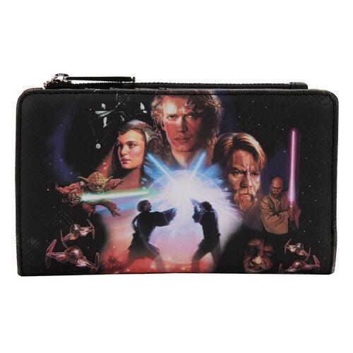 Loungefly Star Wars Prequel Trilogy Flap Wallet - Loungefly - Ginga Toys