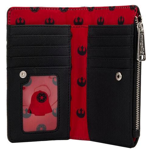 Loungefly Star Wars Prequel Trilogy Flap Wallet - Loungefly - Ginga Toys