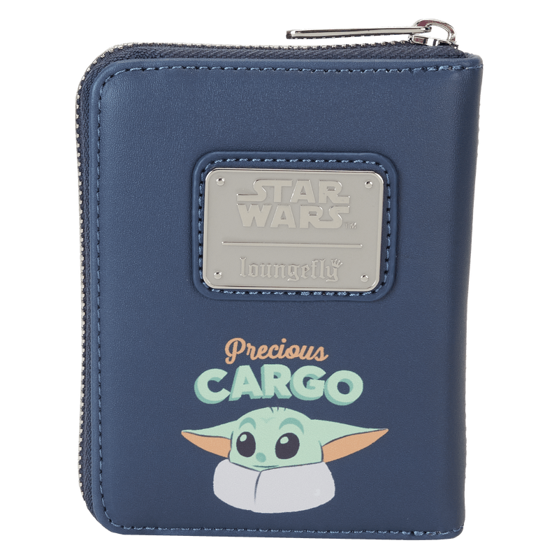 Loungefly Star Wars The Mandalorian Ahsoka & Grogu Precious Cargo Zip Around Wallet - Ginga Toys