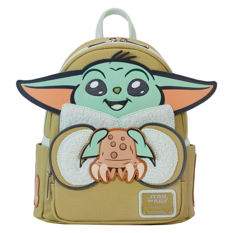 Loungefly Star Wars The Mandalorian Grogu & Crabbies Cosplay Mini Backpack - Ginga Toys