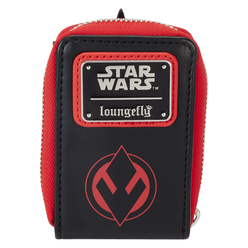 Loungefly Star Wars The Phantom Menace 25th Darth Maul Glow Accordion Wallet - Ginga Toys