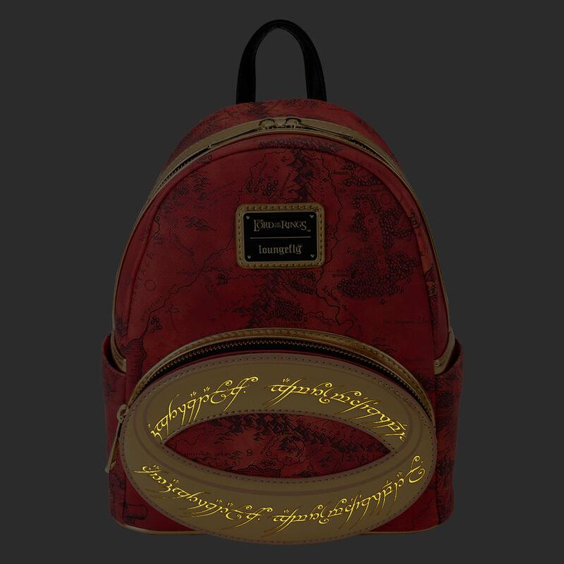 Loungefly The Lord of the Rings The One Ring Glow Mini Backpack - Ginga Toys